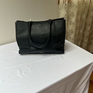 Rebecca Minkoff Large Black Leather Tote